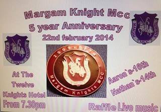 Margam Knights mcc Party