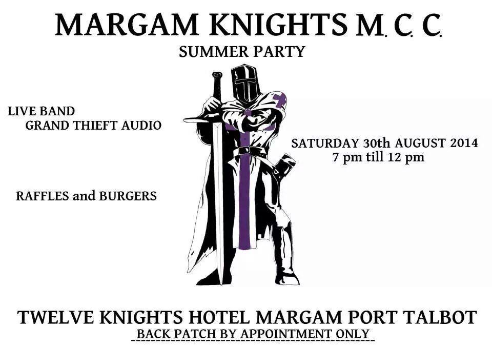 Margam Knights mcc Party July 2014