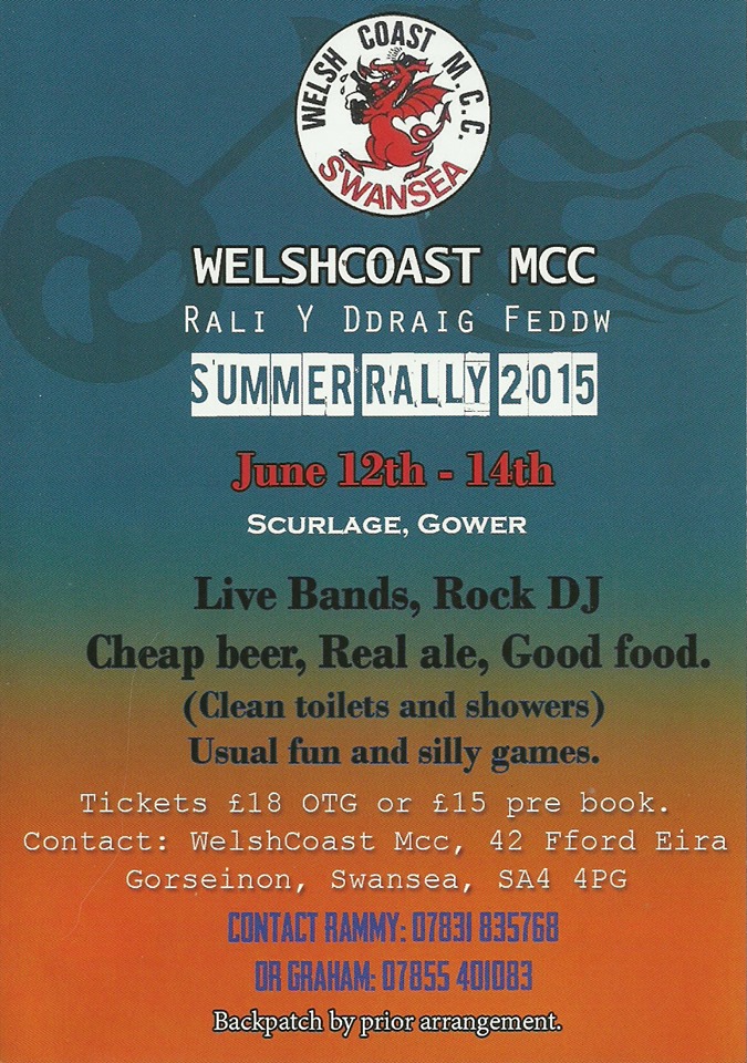 welshcoast summer rally 2015